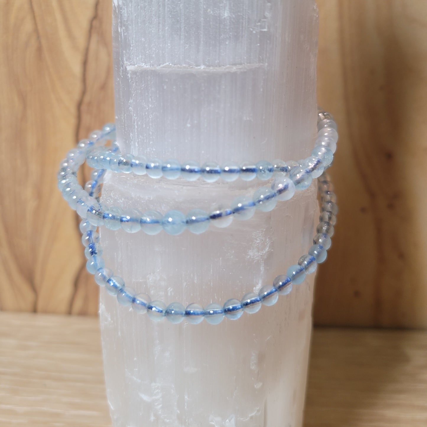 Aquamarine Bracelet - 4mm