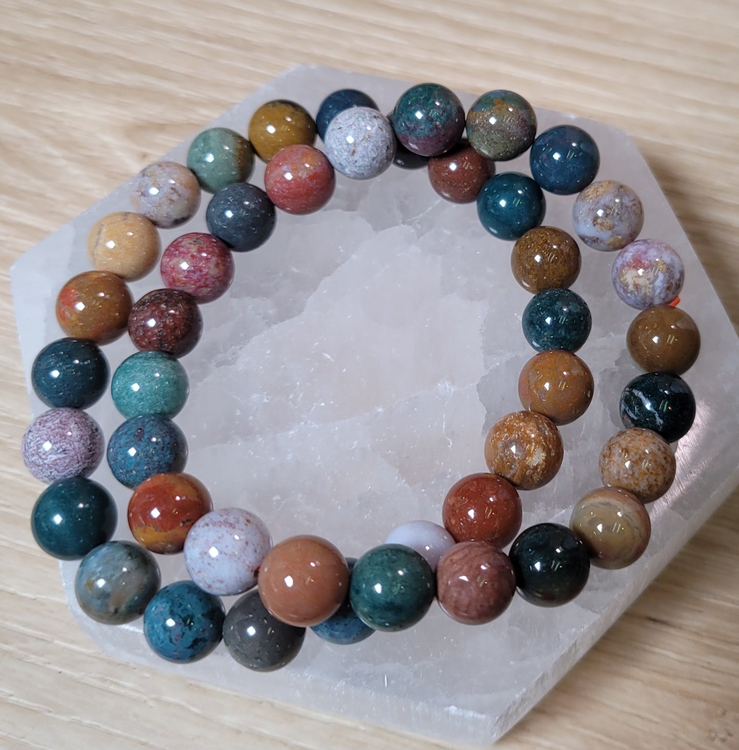 Ocean Jasper Bracelet 8.5mm