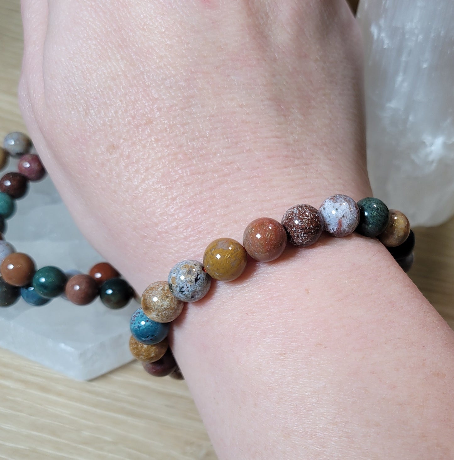 Ocean Jasper Bracelet 8.5mm