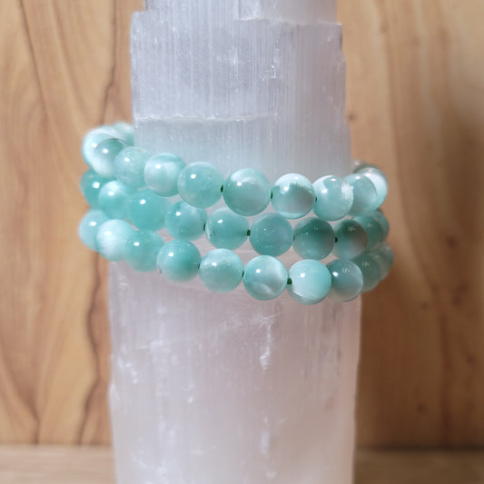 Hemimorphite Bracelet - 7.5mm