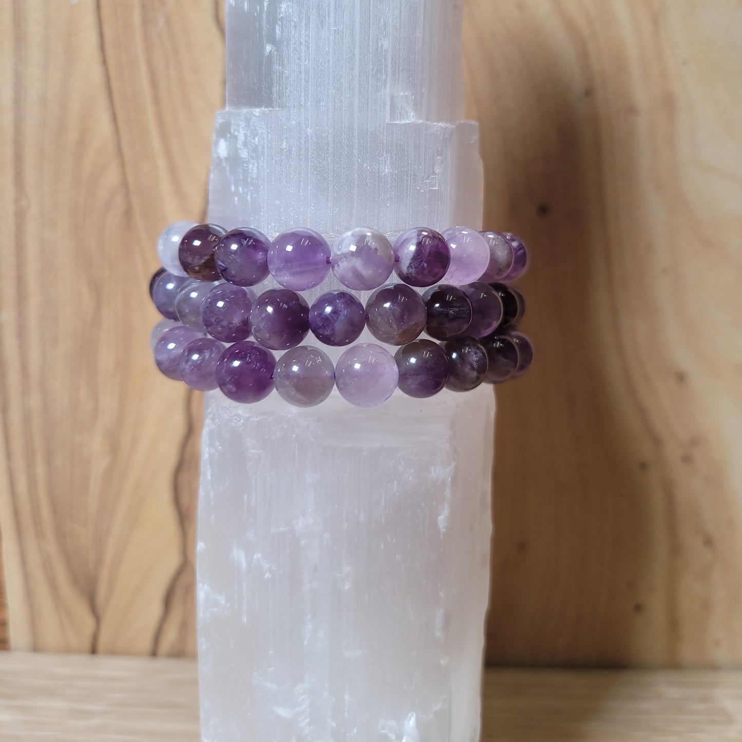 Amethyst Bracelet (Adjustable) - 8mm