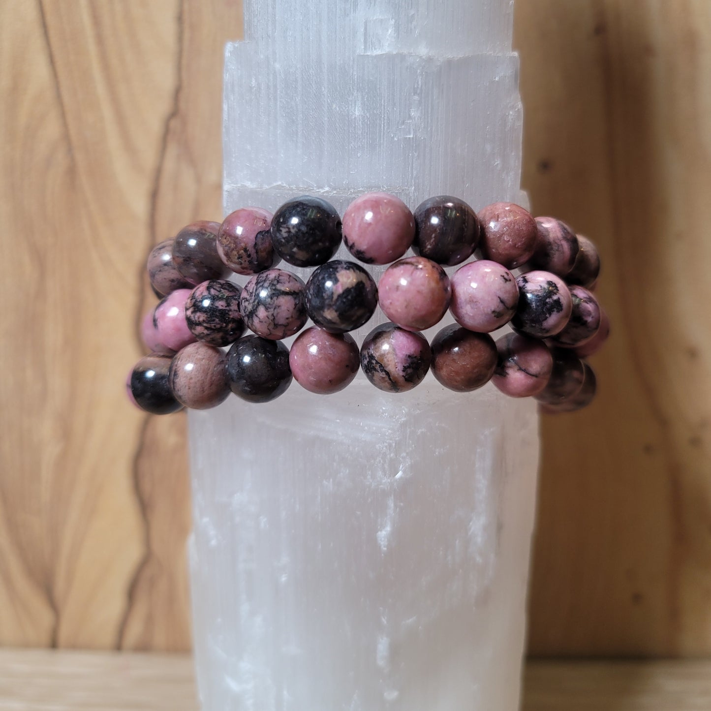 Rhodonite Bracelet - 8mm