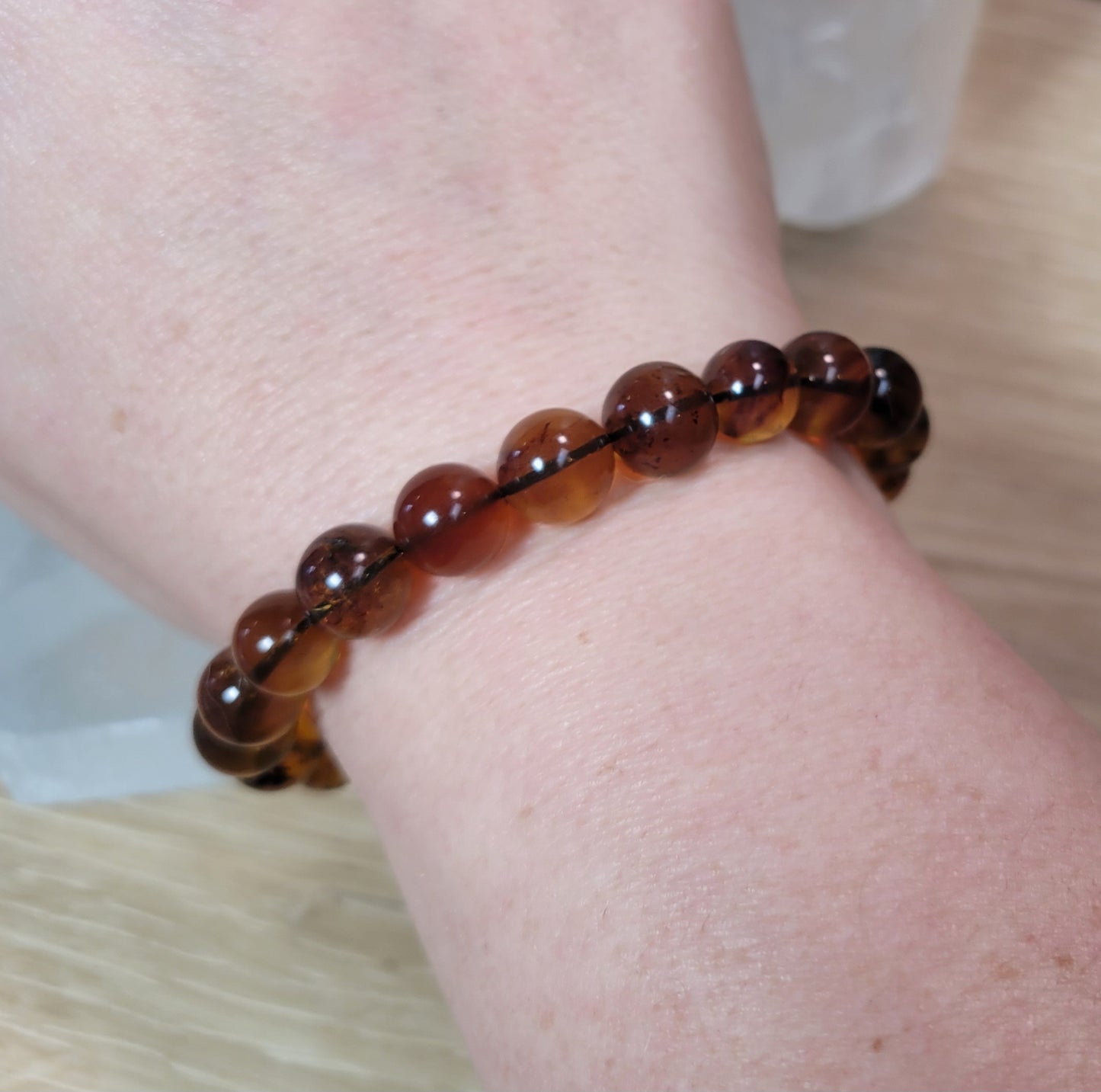 Baltic Amber Bracelet - 9mm