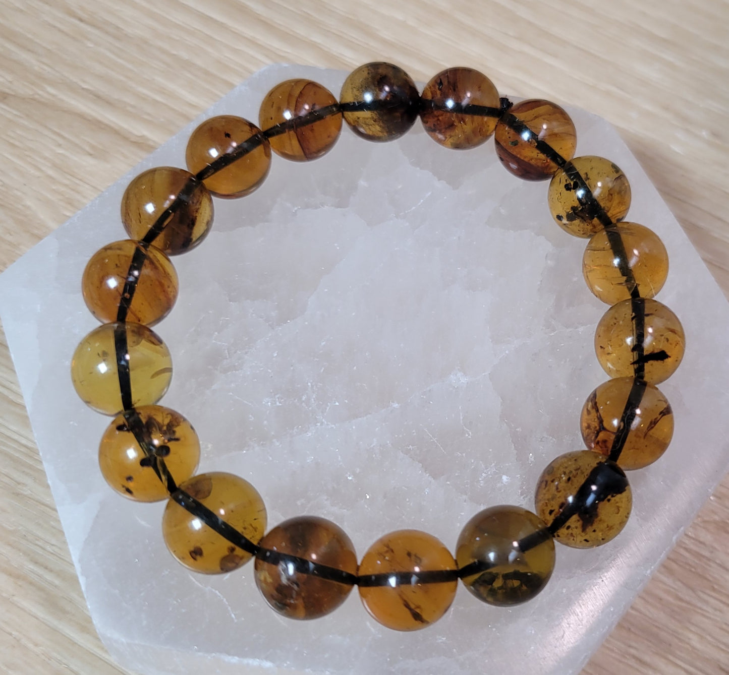 Baltic Amber Bracelet - 10mm