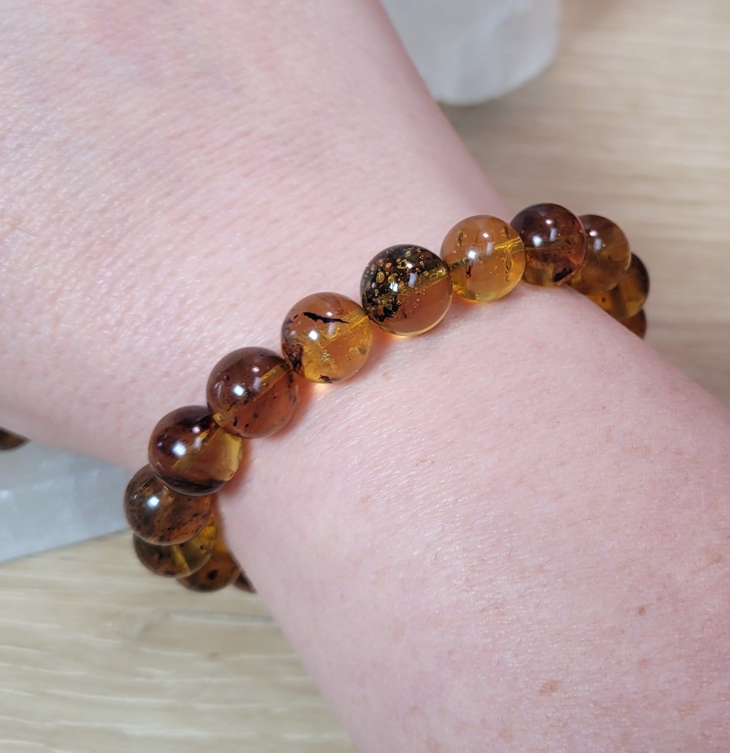 Baltic Amber Bracelet - 10mm