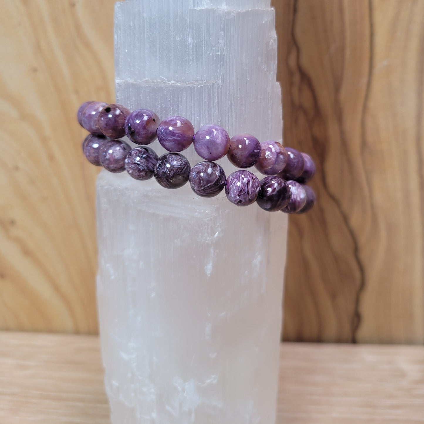 Charoite Bracelet - 8mm