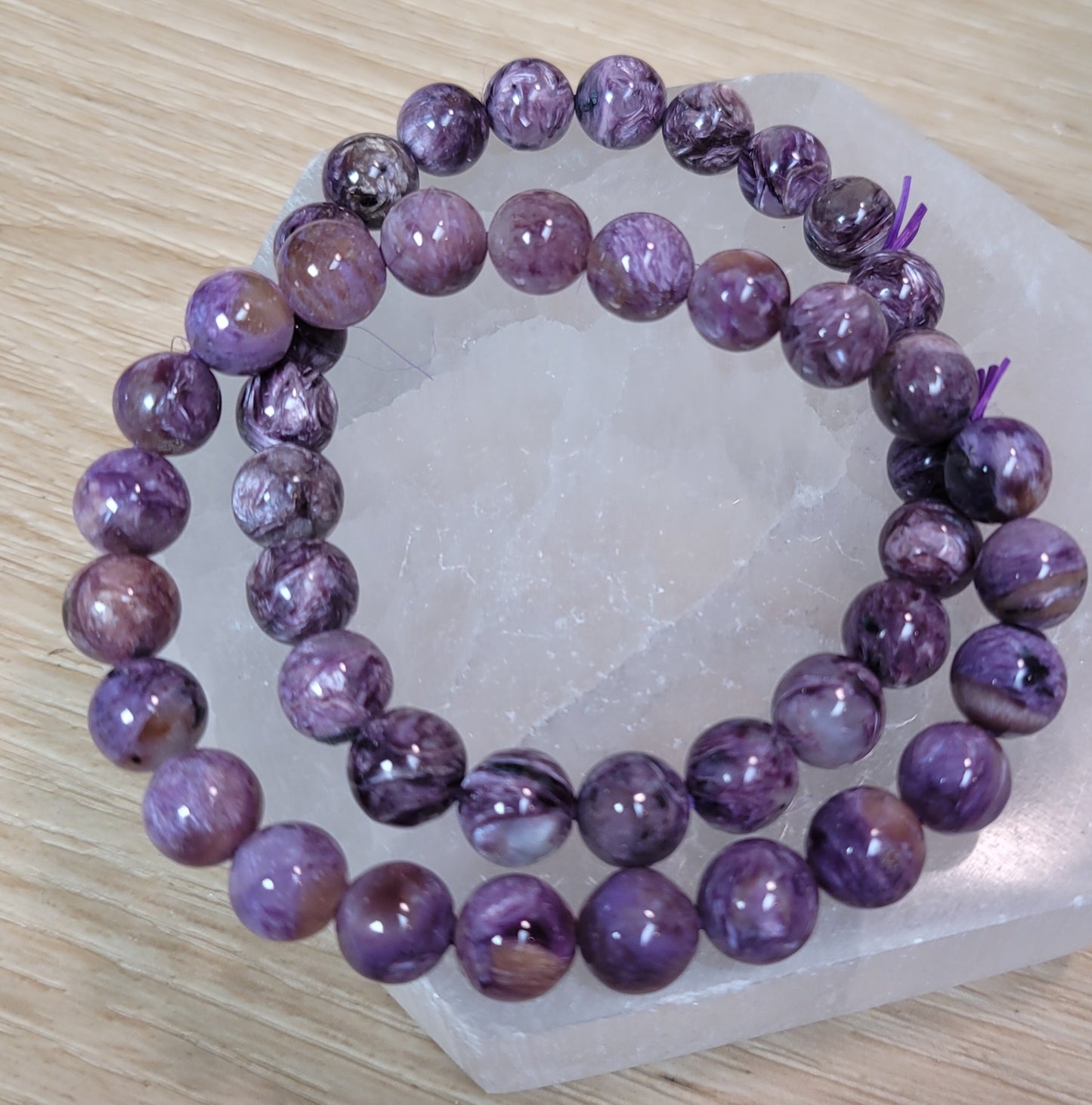 Charoite Bracelet - 8mm