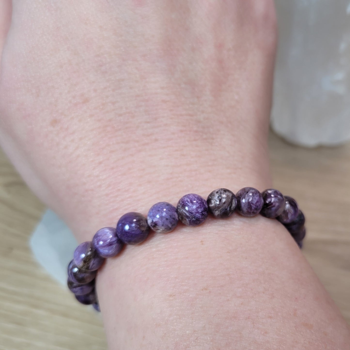 Charoite Bracelet - 7.5mm