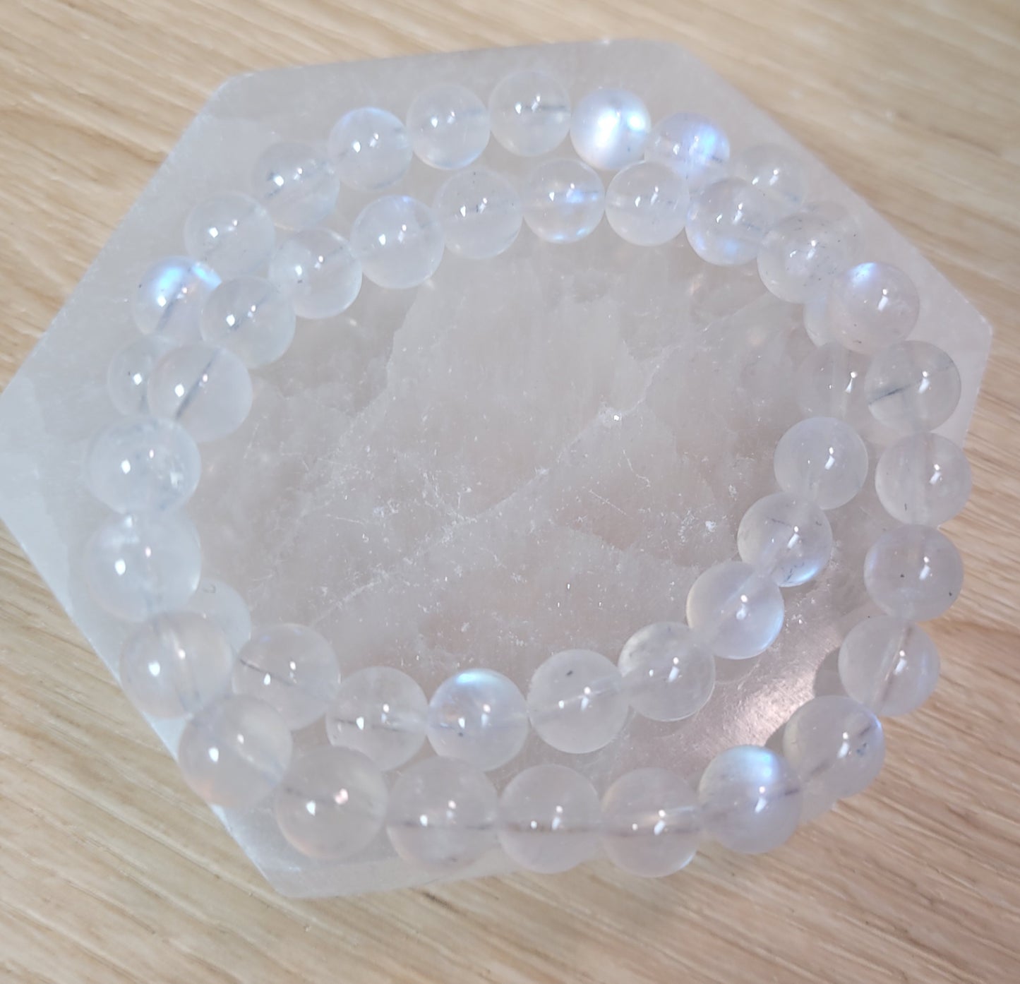 Moonstone Bracelet - 8mm