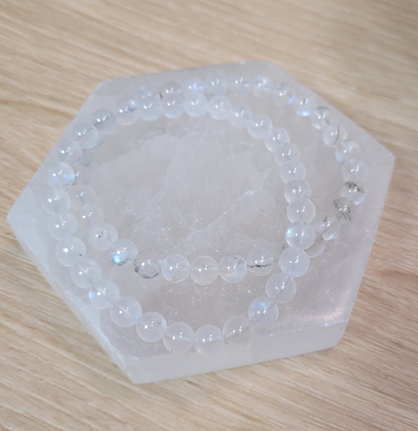 Moonstone Bracelet - 6mm