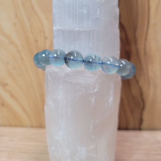 Aquamarine Bracelet - 10mm