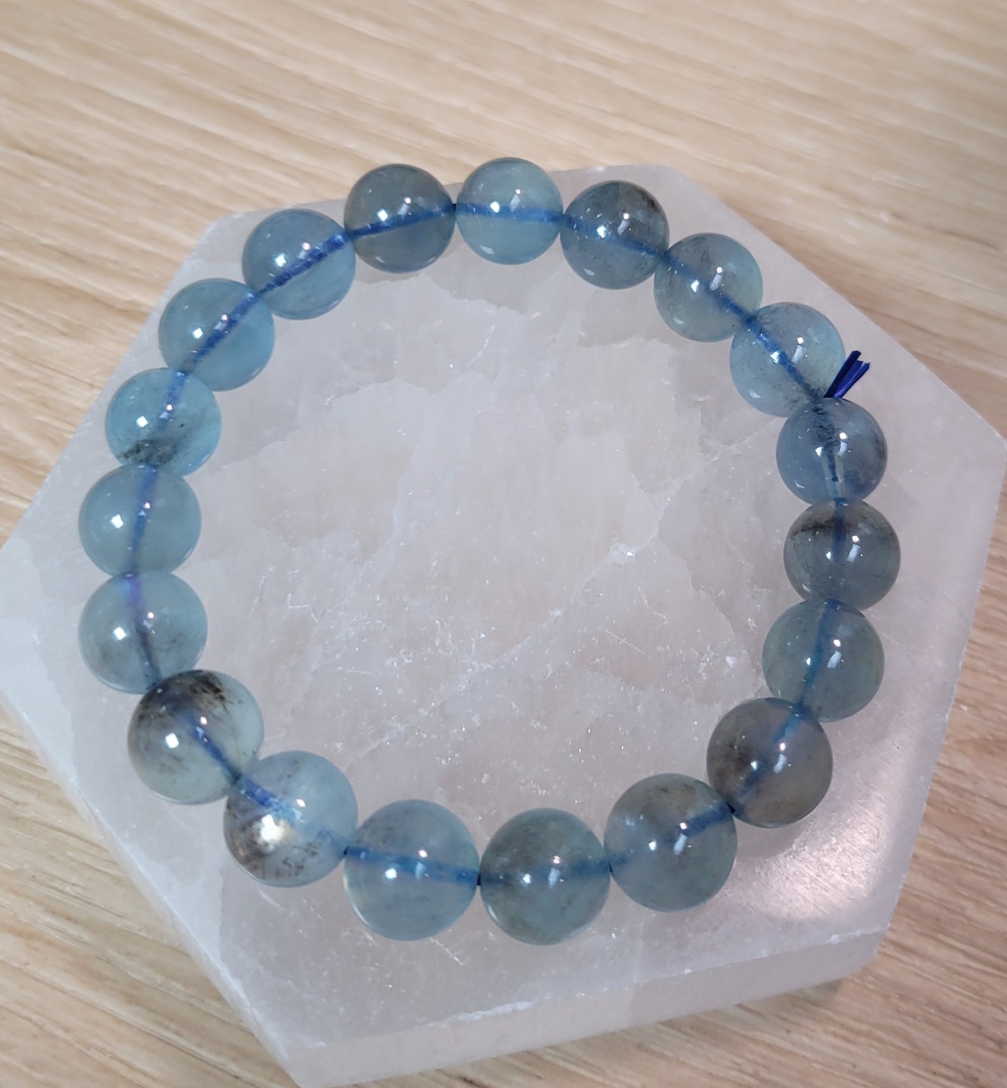 Aquamarine Bracelet - 10mm