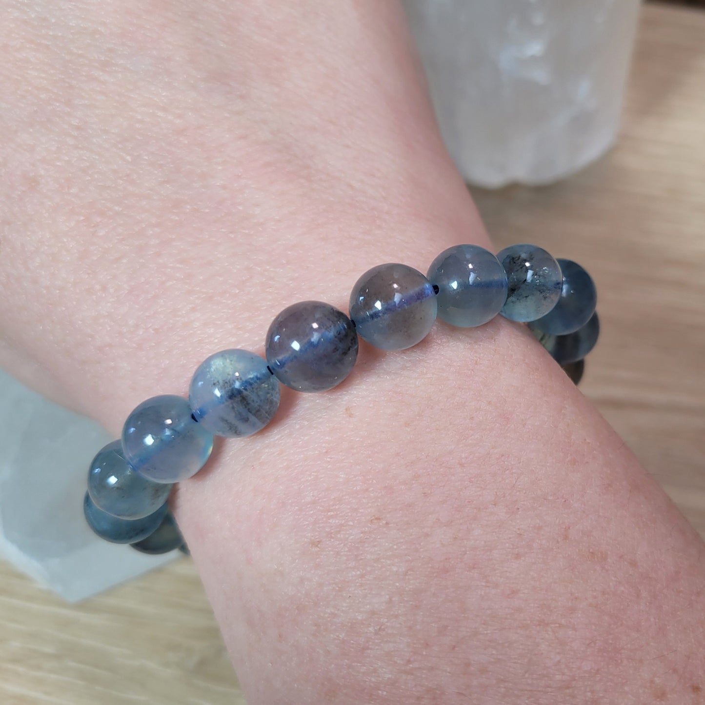 Aquamarine Bracelet - 10mm