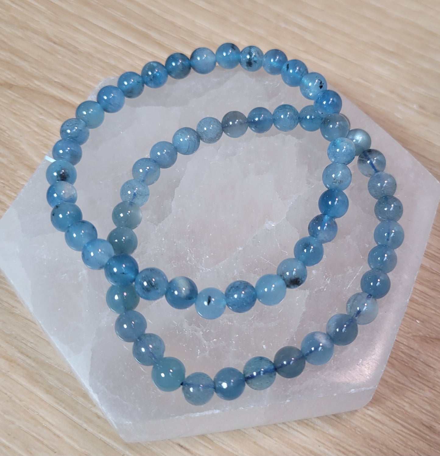 Aquamarine Bracelet - 6mm