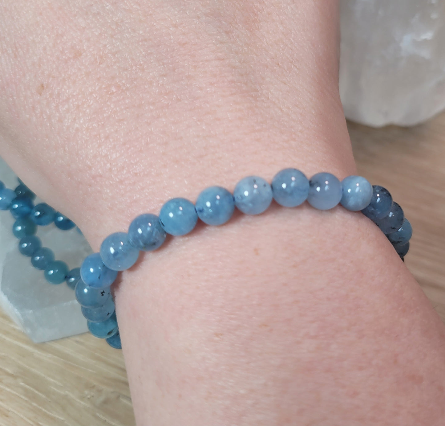 Aquamarine Bracelet - 6mm