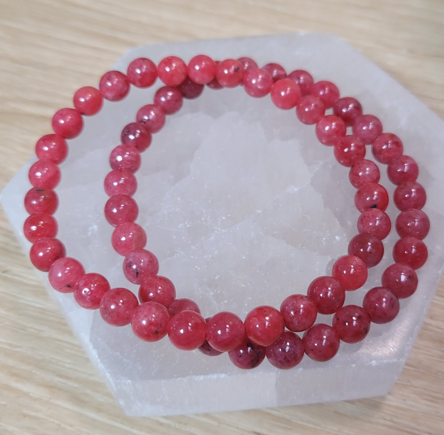 Rhodonite Bracelet - 6mm