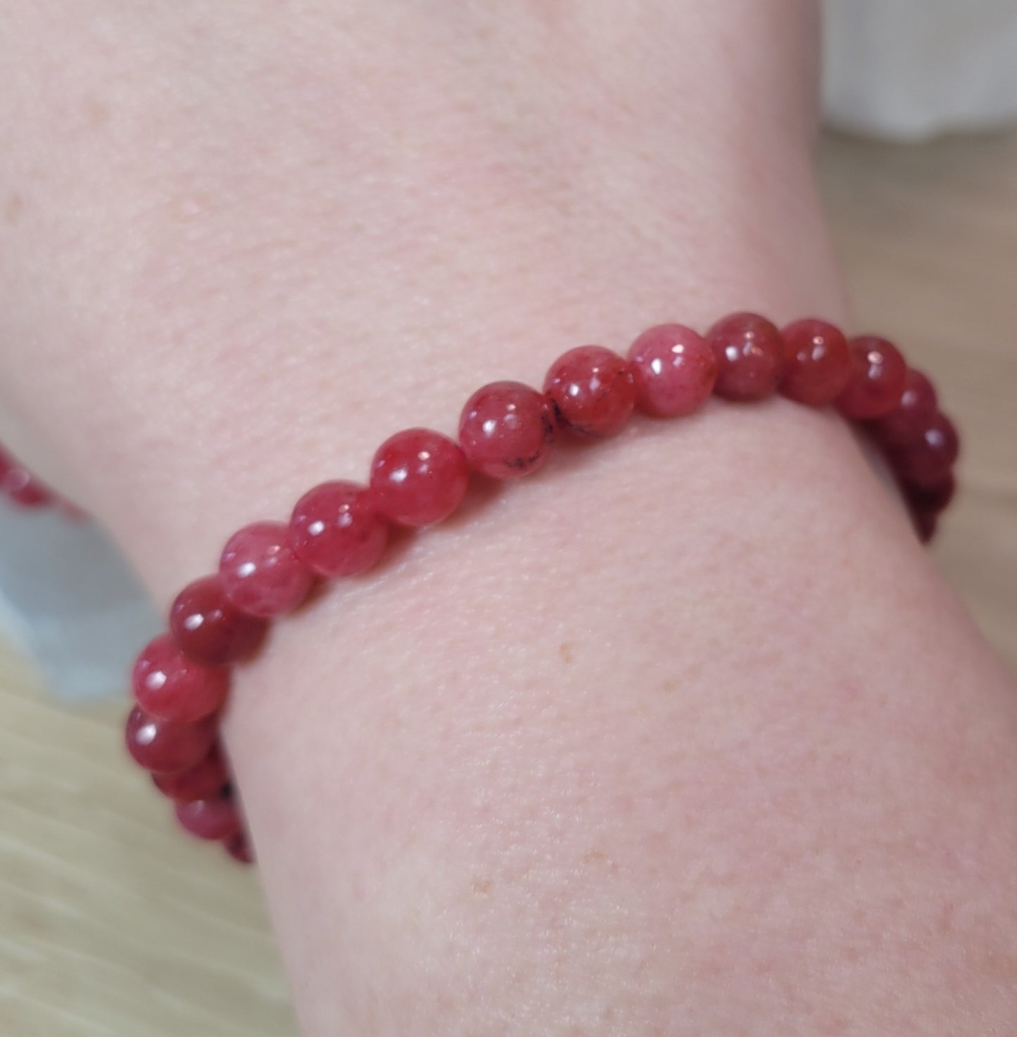 Rhodonite Bracelet - 6mm