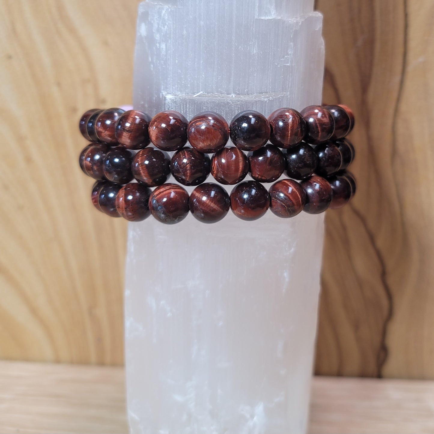 Red Tiger Eye Bracelet - 8mm