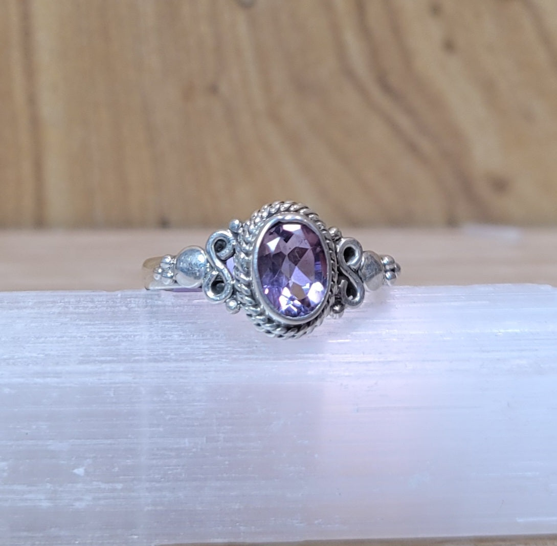 Amethyst - Size 7 Ring