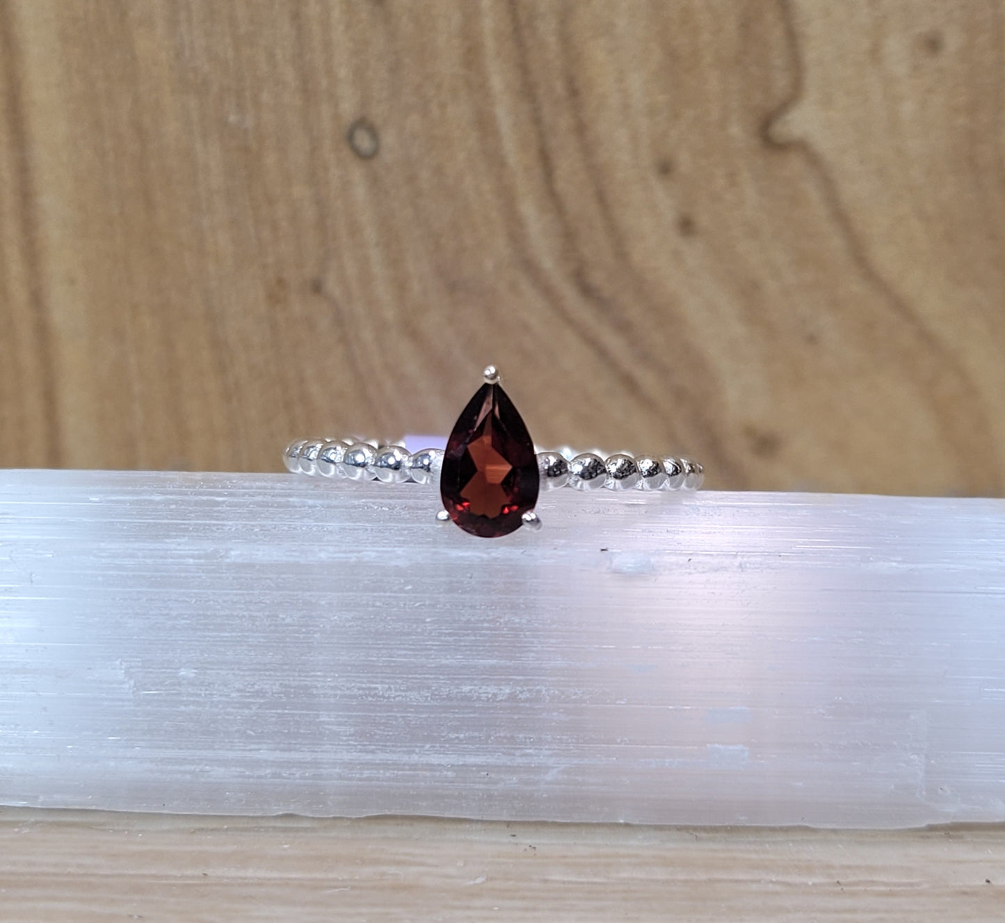 Garnet - Size 10 Ring