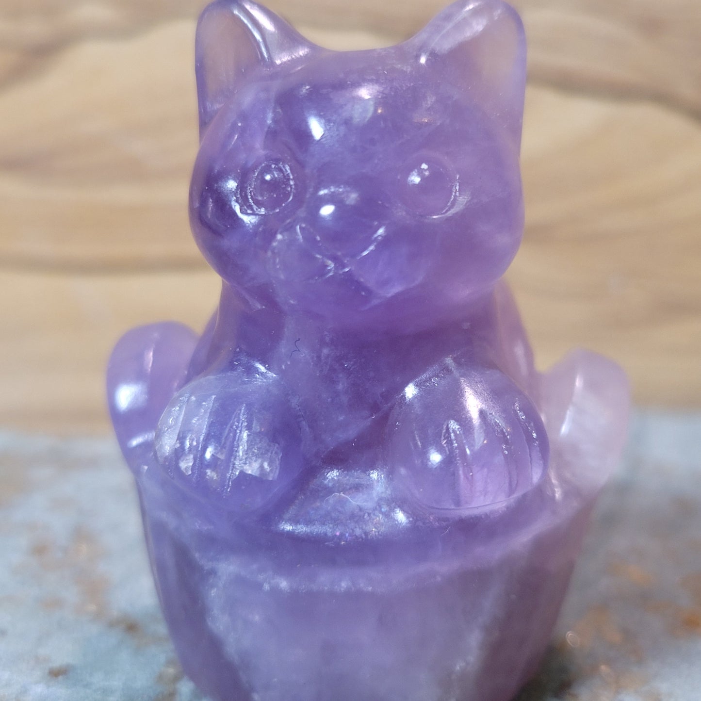 Fluorite Basket Cat