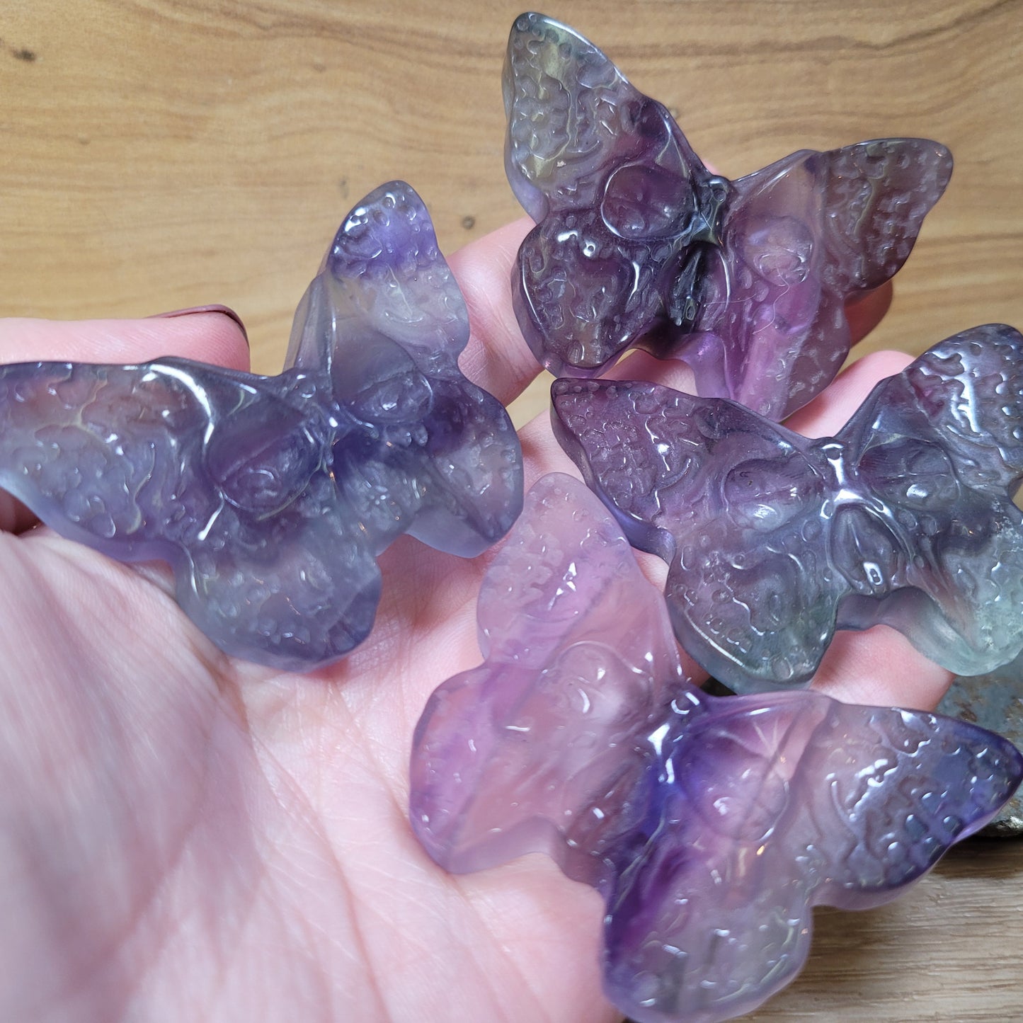 Fluorite Skull Butterfly/Moth