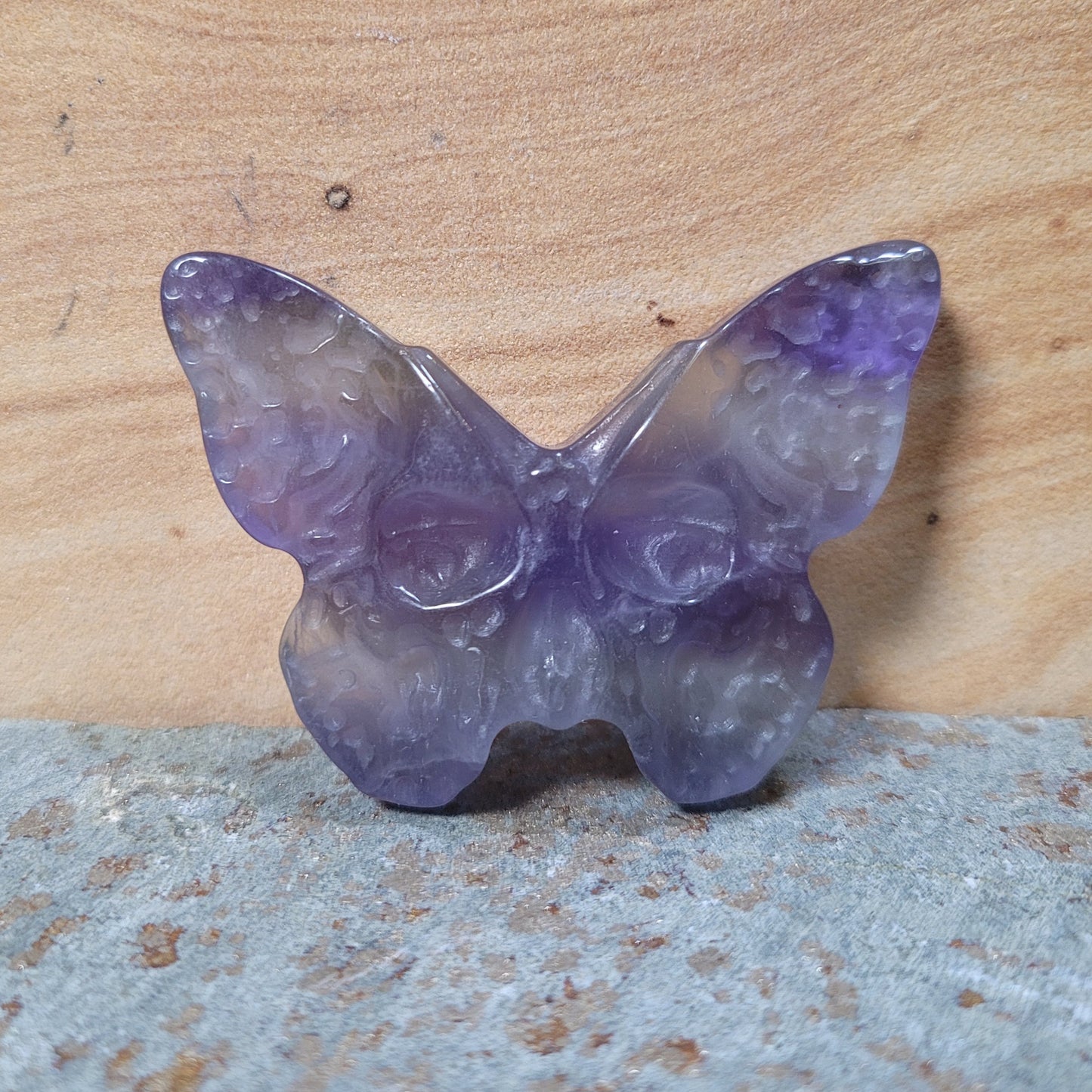 Fluorite Skull Butterfly/Moth