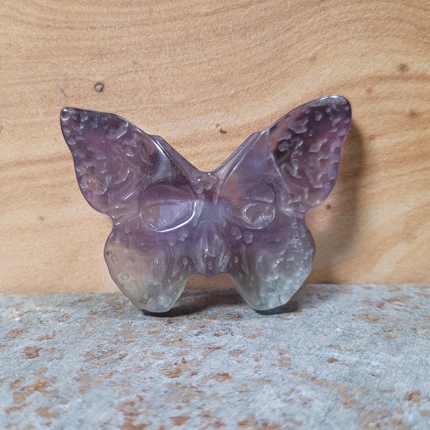 Fluorite Skull Butterfly/Moth