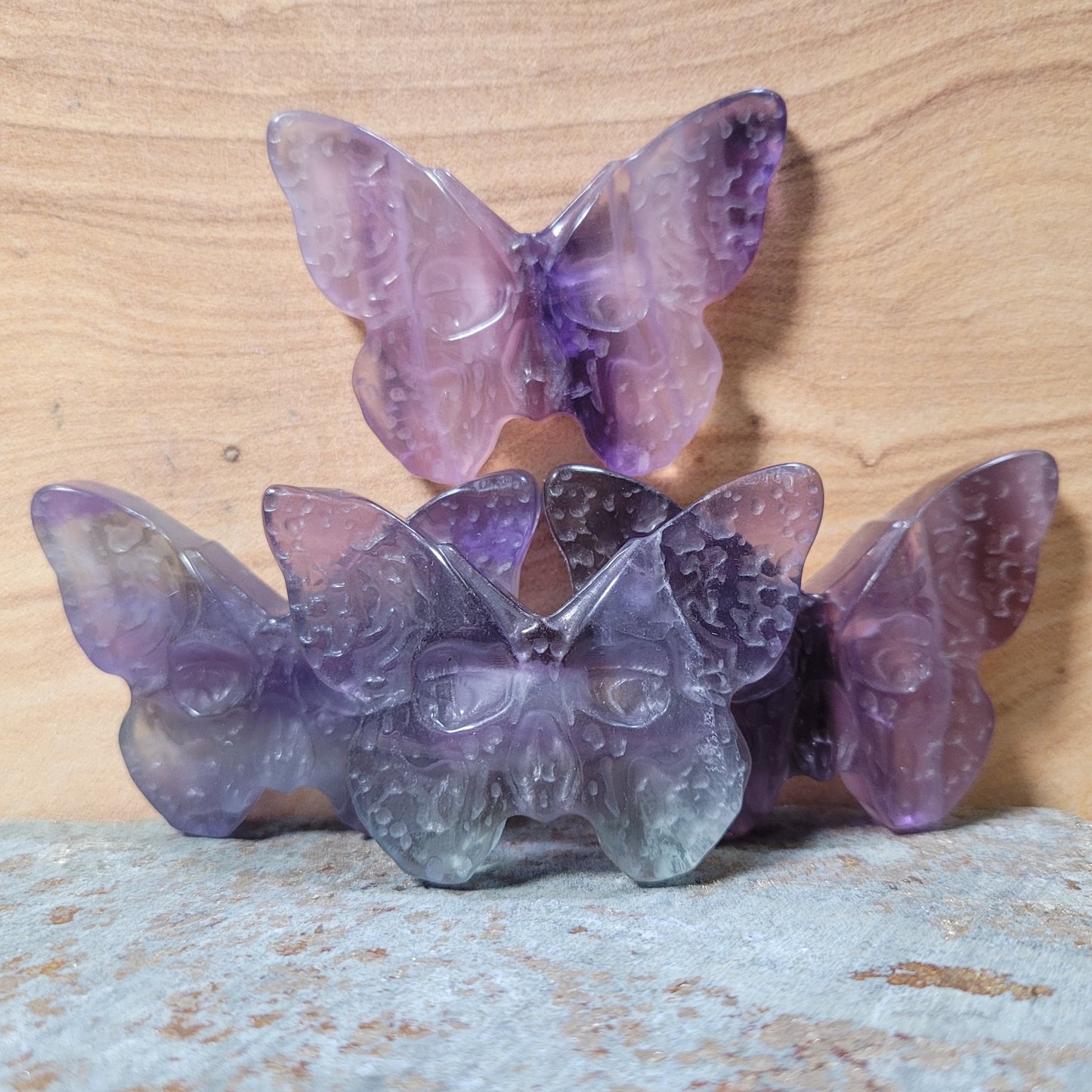 Fluorite Skull Butterfly/Moth