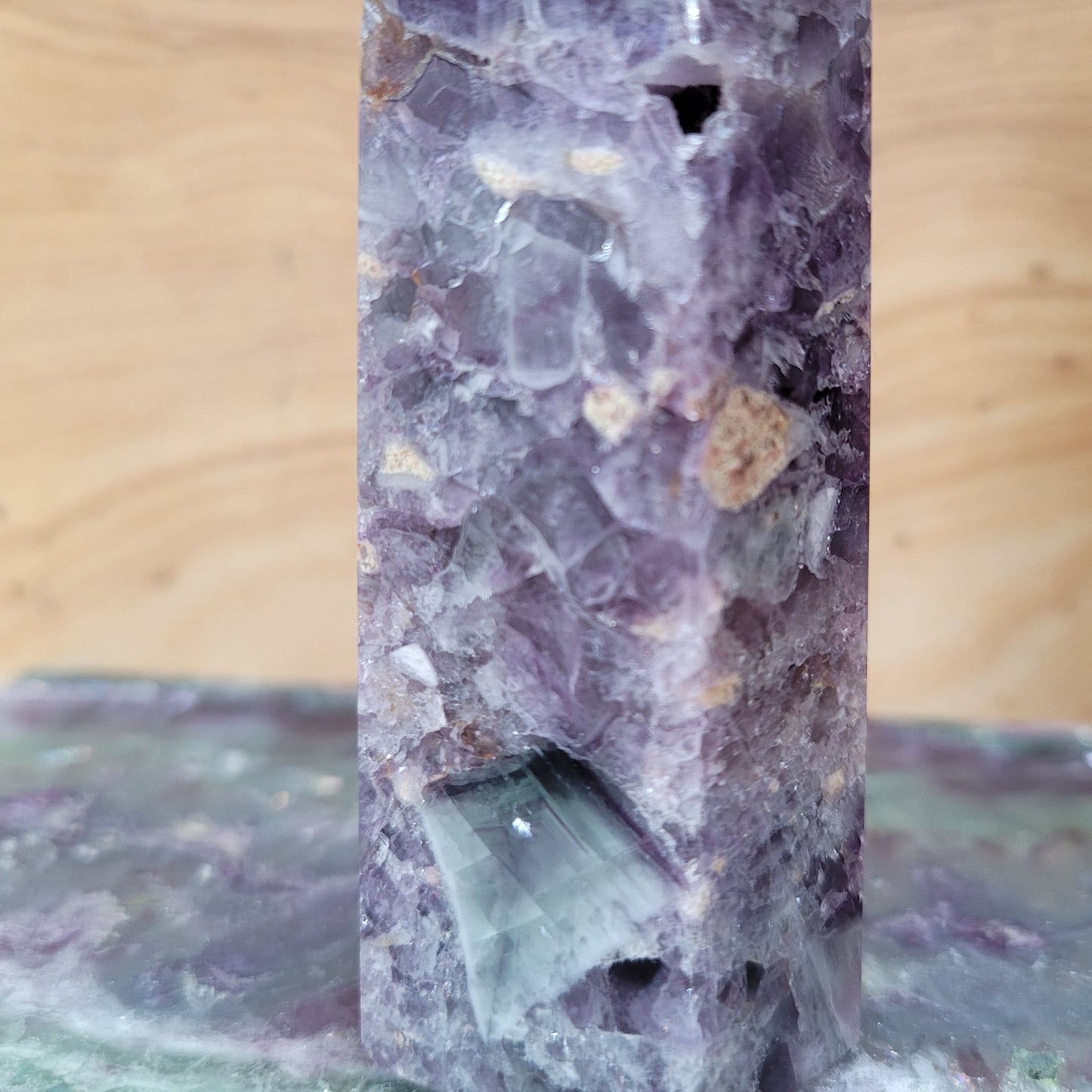 Fluorite (Brecciated) Tower