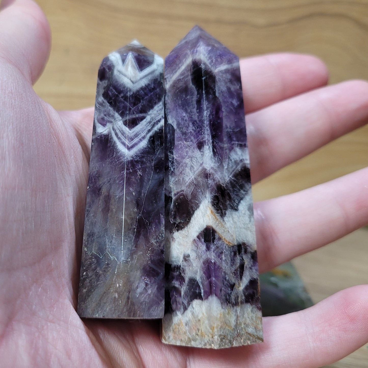 Chevron Amethyst Point