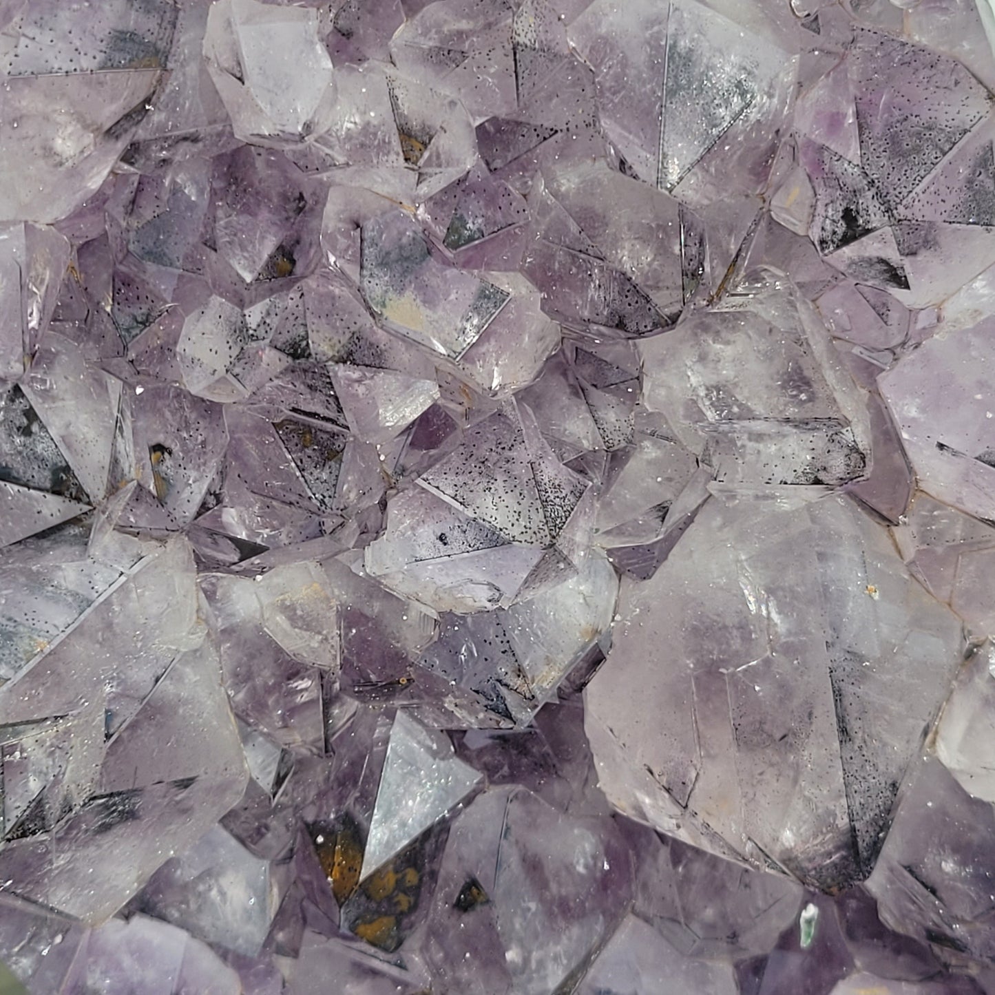 Amethyst Druzy Moon