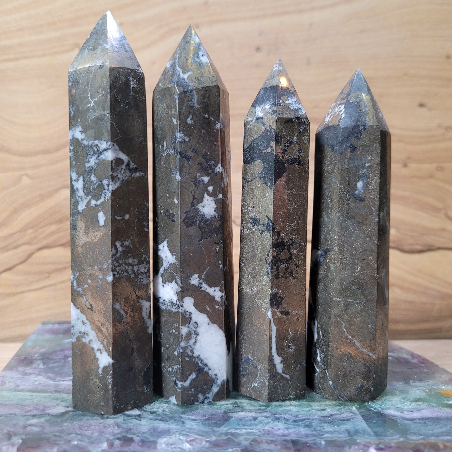 Pyrite & Quartz Points