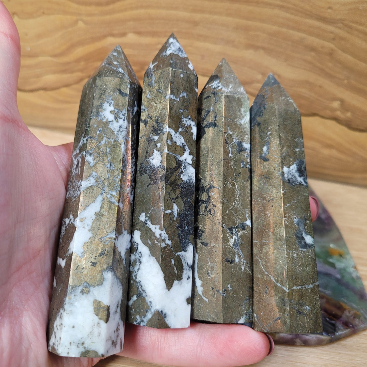 Pyrite & Quartz Points