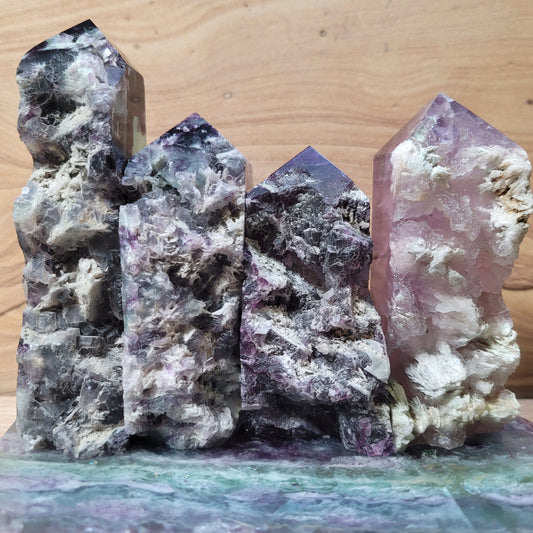 Fluorite Raw/Polished Point