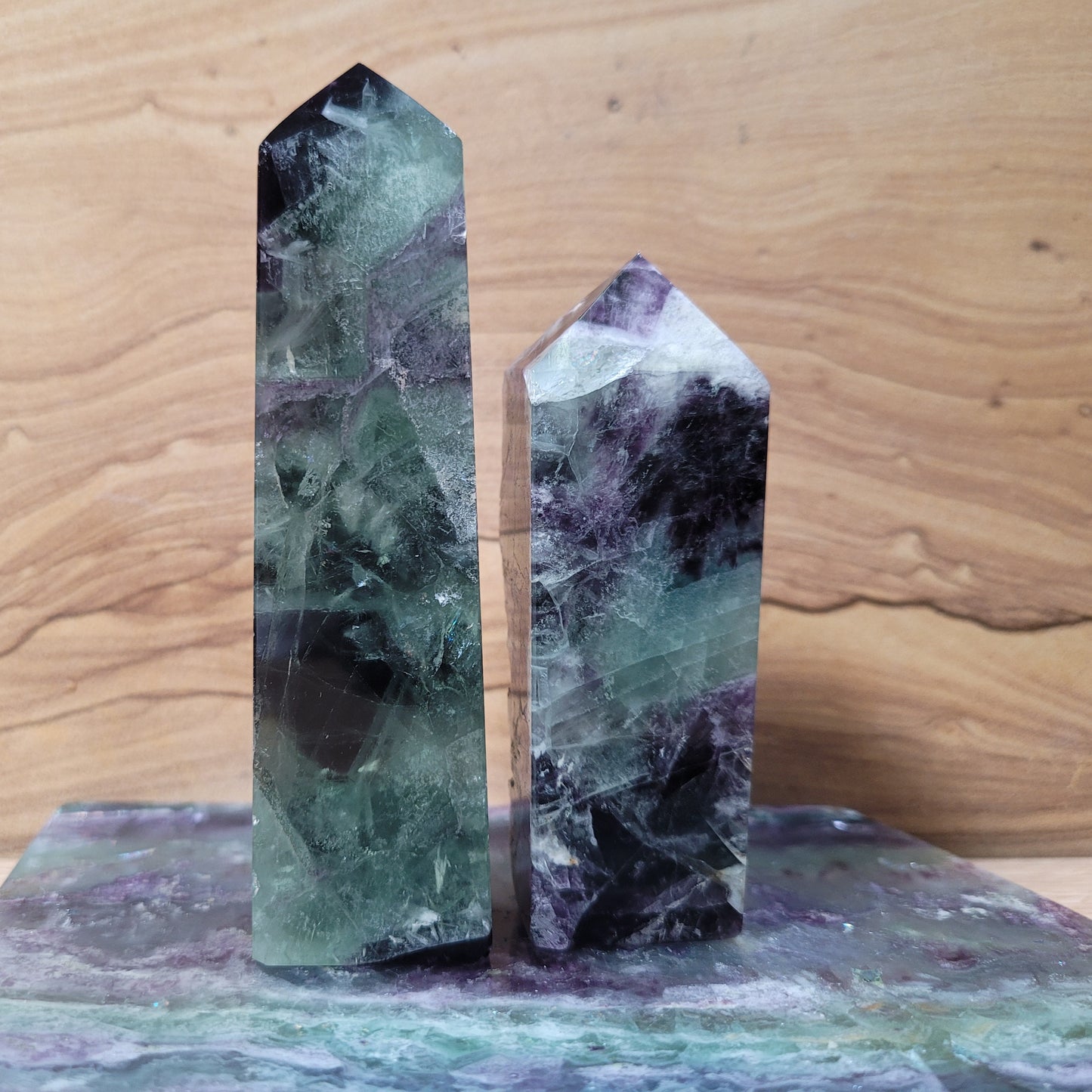 Fluorite Raw/Polished Point