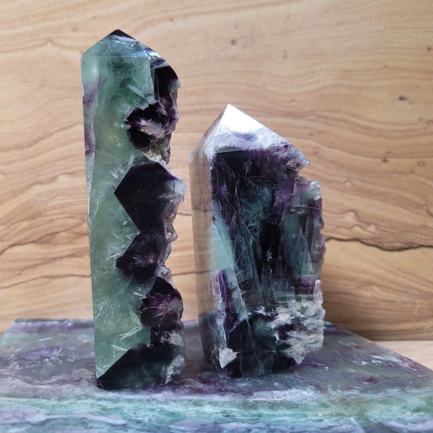 Fluorite Raw/Polished Point