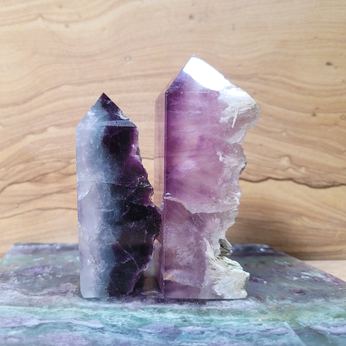 Fluorite Raw/Polished Point