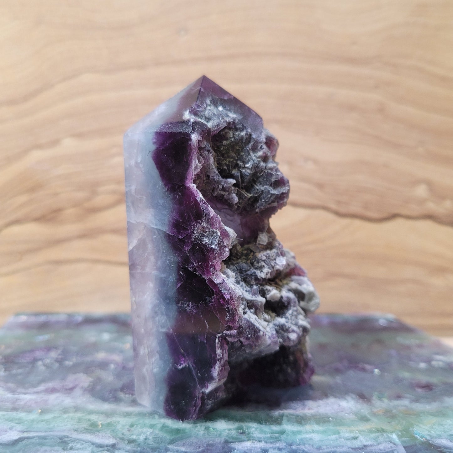 Fluorite Raw/Polished Point