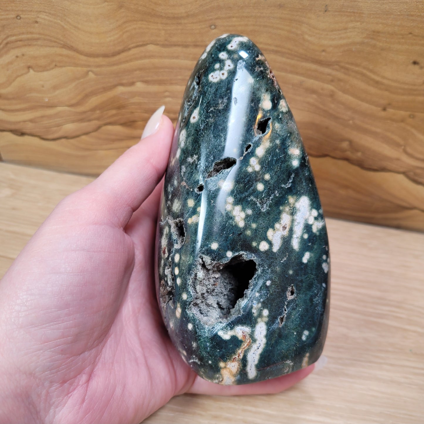 Orbicular Jasper Free-form