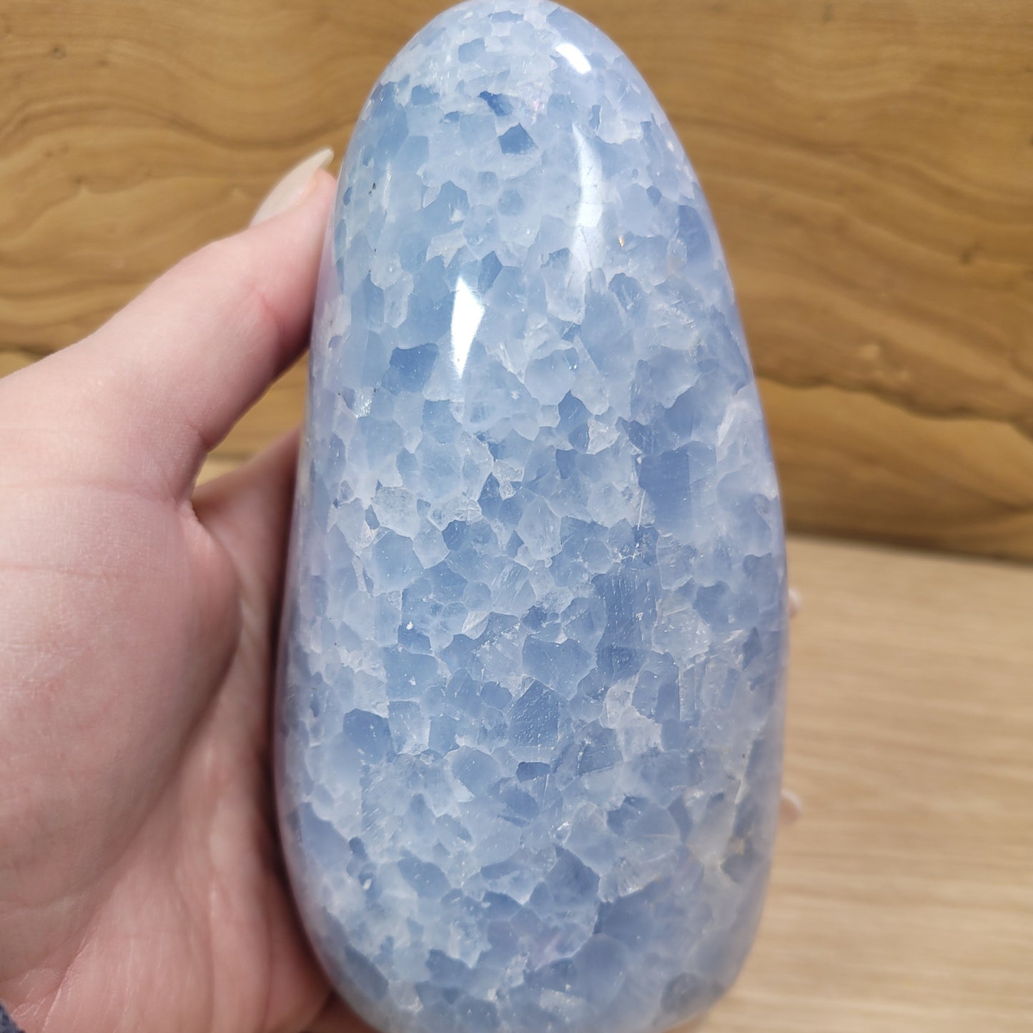 Blue Calcite Freeform