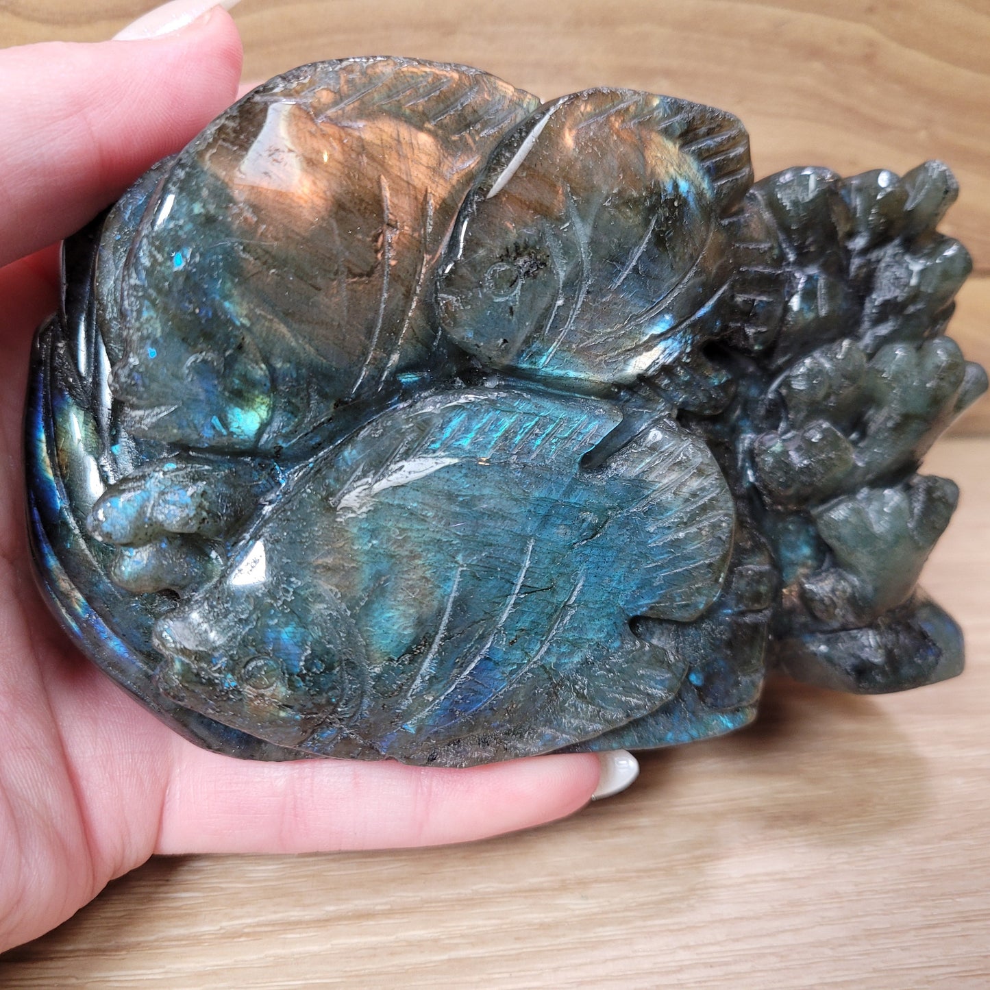 Labradorite Ocean Scene