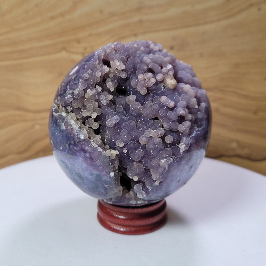 Grape Agate Sphere