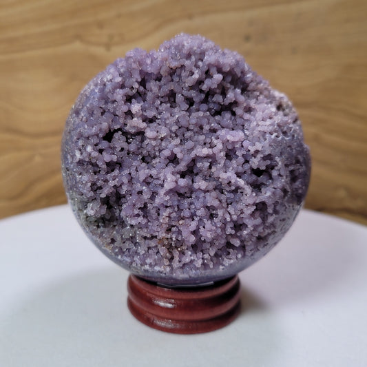 Grape Agate Sphere