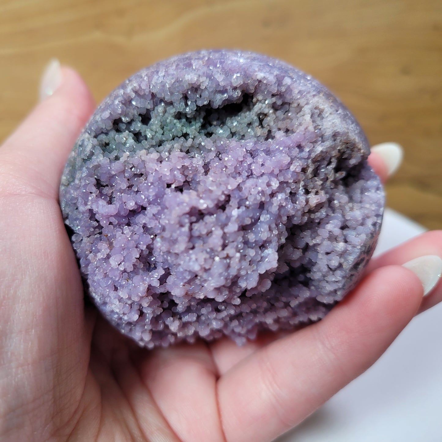 Grape Agate Sphere