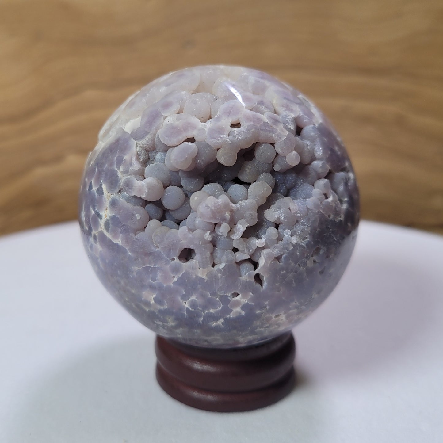 Grape Agate Sphere