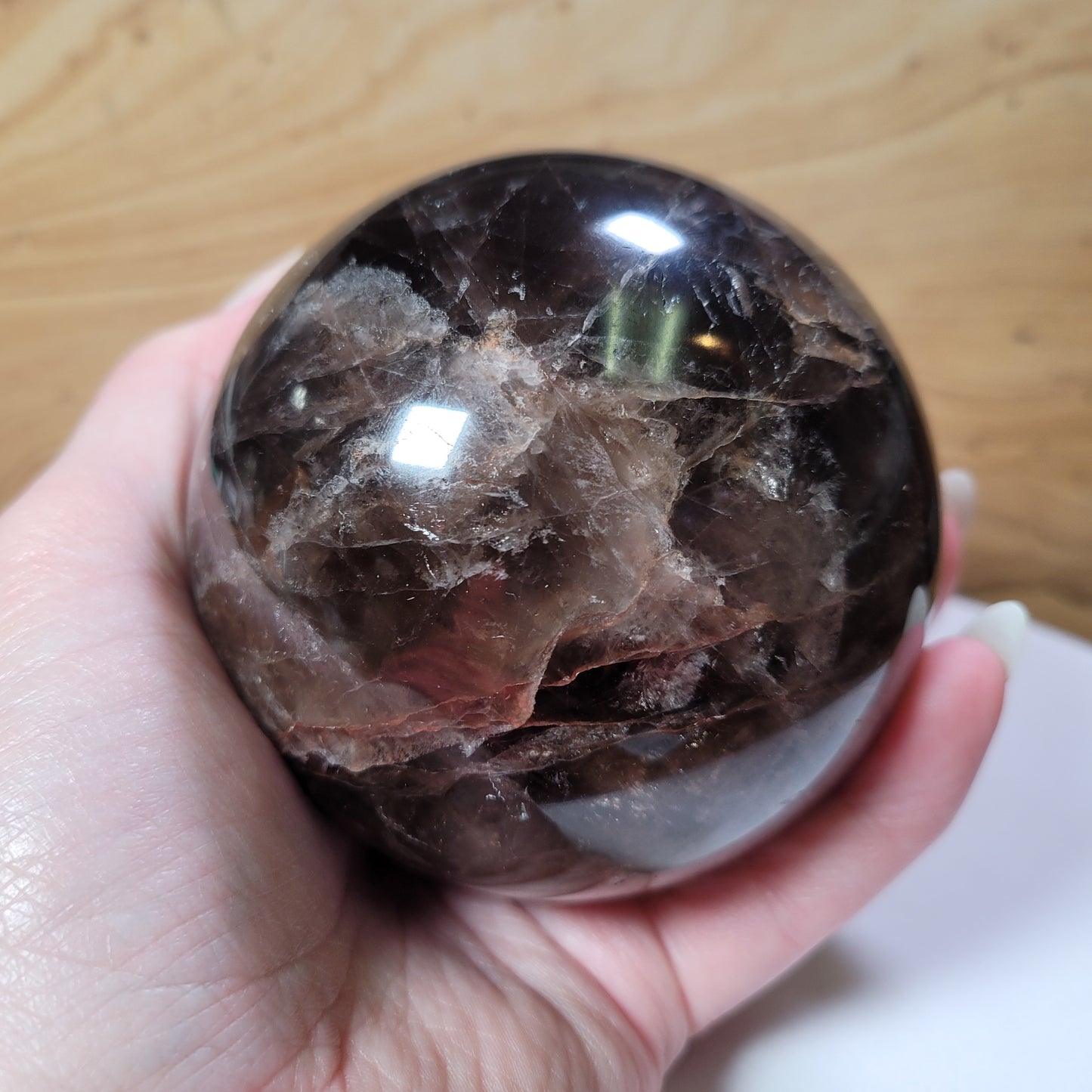 Smoky Quartz Sphere