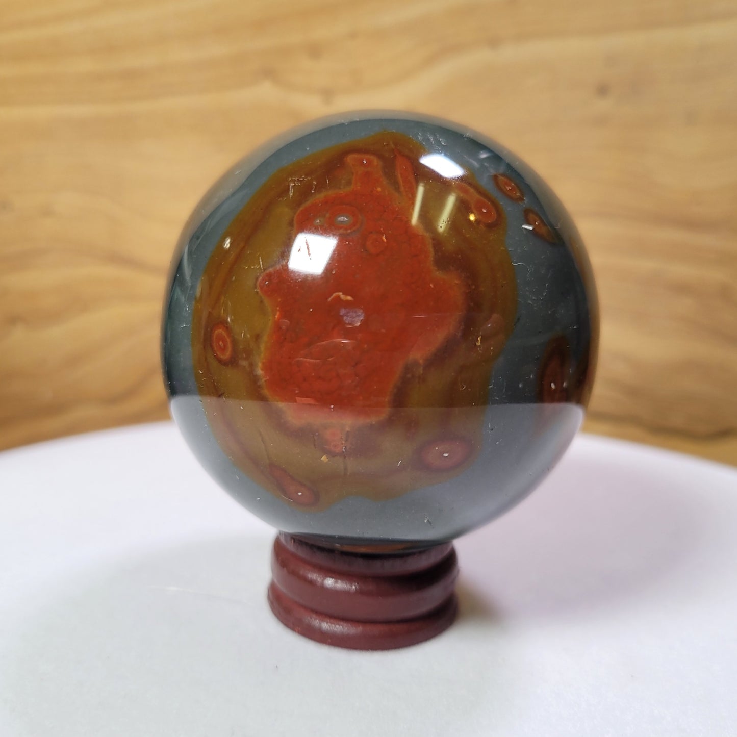 Polychrome Jasper Sphere