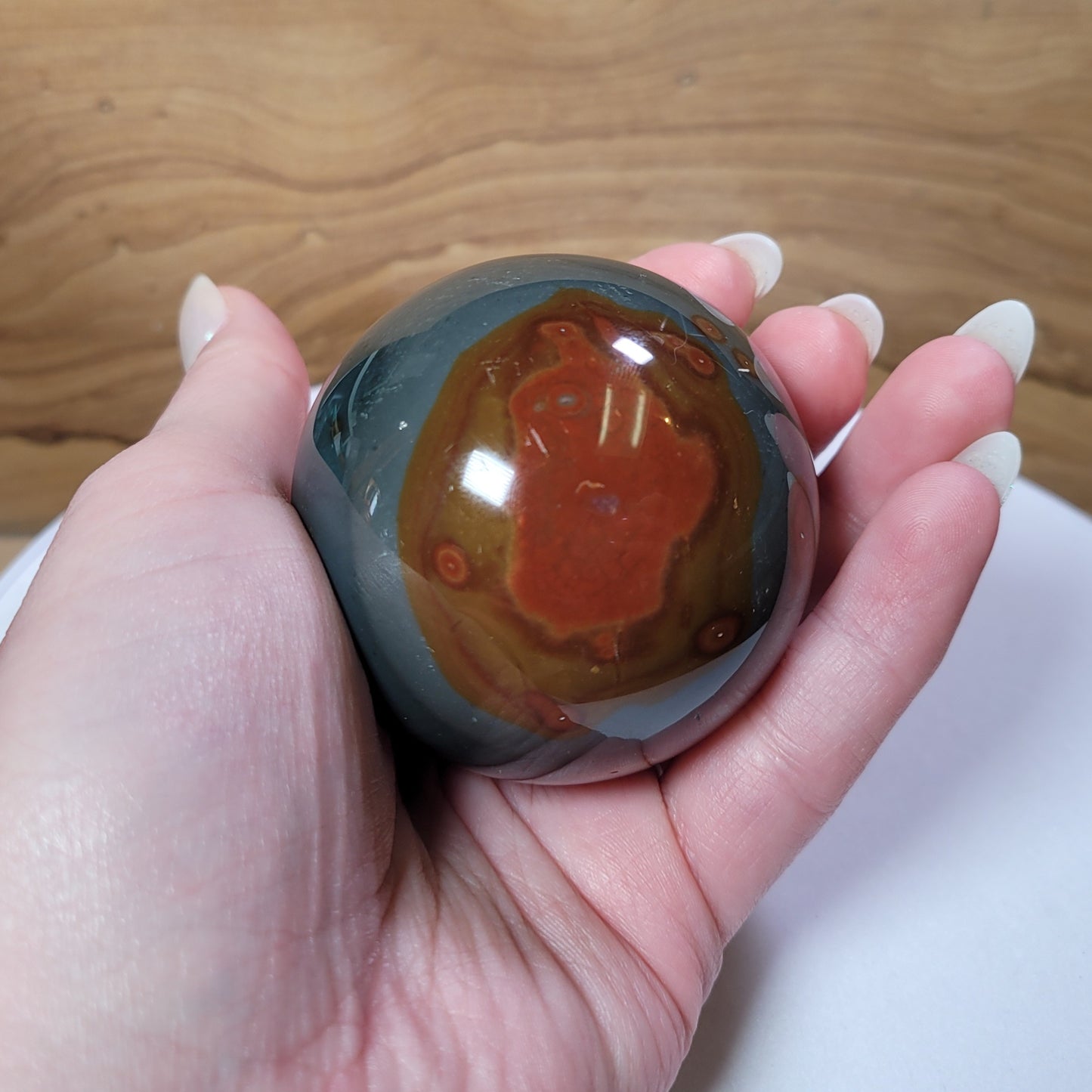 Polychrome Jasper Sphere