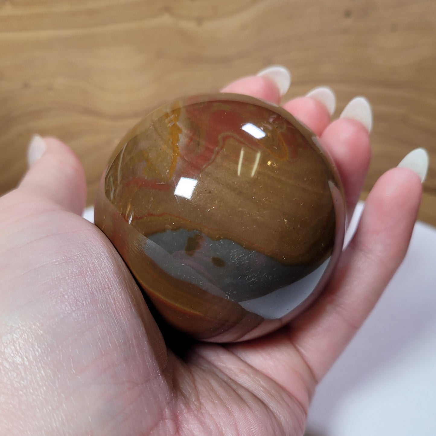 Polychrome Jasper Sphere